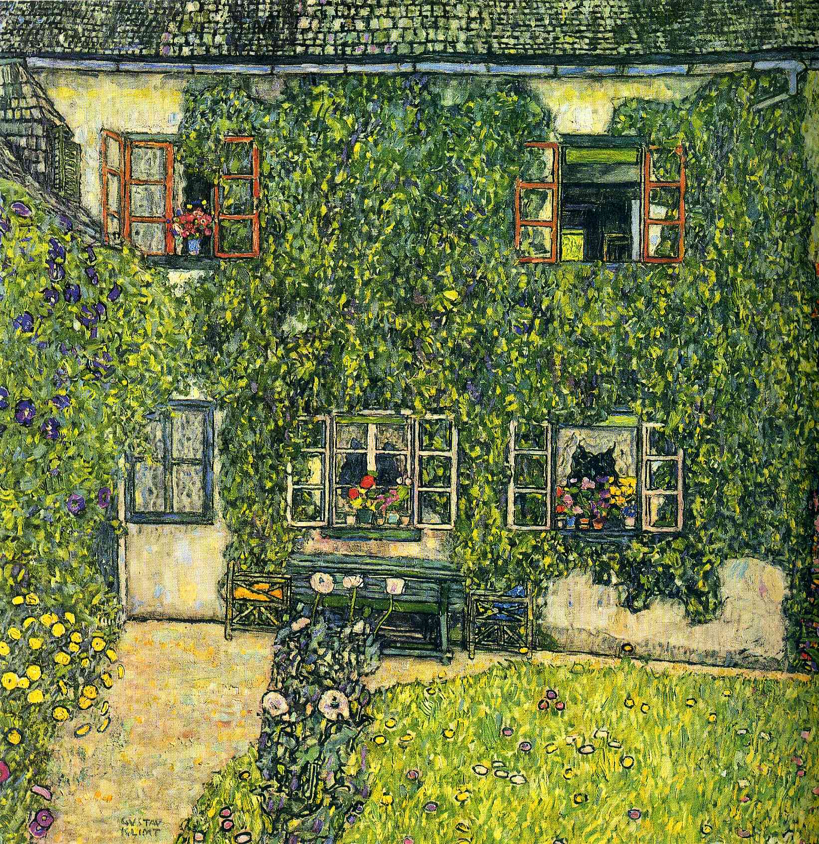 Gustav Klimt - The House of Guardaboschi 1912